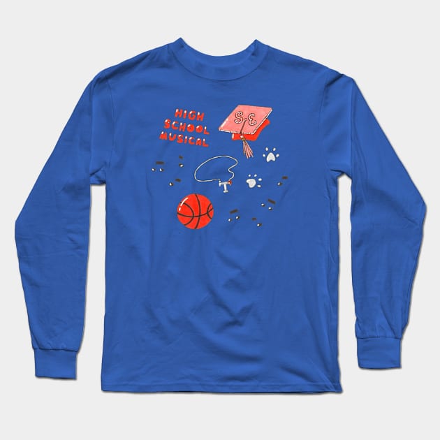 What team? Wildcats///Drawing for fans Long Sleeve T-Shirt by MisterPumpkin